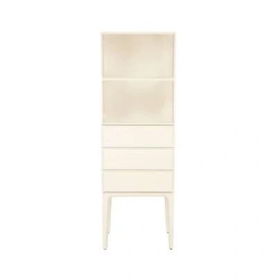 Afbeelding van Zuiver June Opbergkast/ Kledingkast 1 Deur + 3 Lades Hout Beige