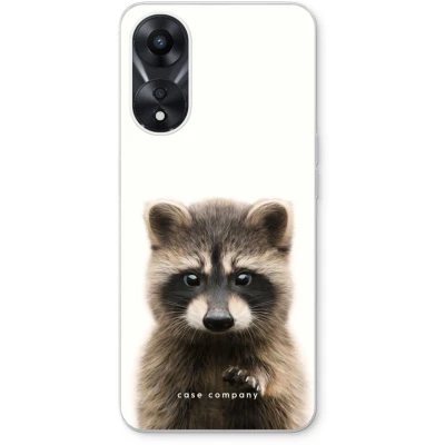 Afbeelding van Case Company® hoesje geschikt voor Oppo A78 5G Rocco Soft Cover Telefoonhoesje Bescherming aan alle Kanten en Schermrand