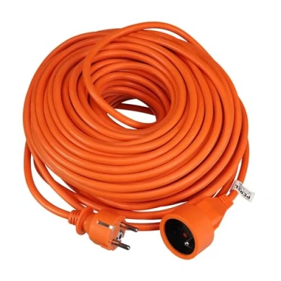 Image de Rallonge électrique 2P+T 3G1.5 protection enfant pour l&#039;extérieur 40.00 m orange