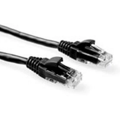 Afbeelding van ACT IS8915 U/UTP CAT6 Patchkabel Snagless Zwart 15 meter