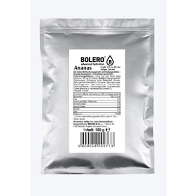 Afbeelding van Bolero Siropen Pineapple Ananas Grootverpakking / Bulk (zak van 100 gram)