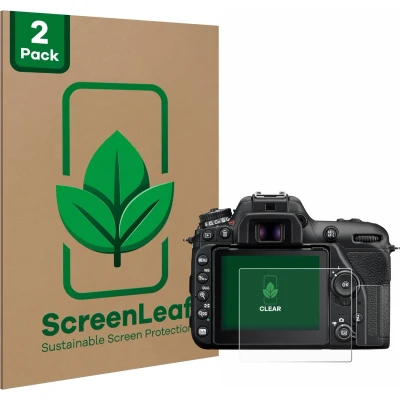 Afbeelding van ScreenLeaf Screenprotector voor Nikon D7500 Duurzame schermbescherming Folie Beschermfolie transparant (2 Stuks)