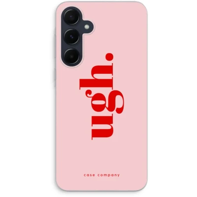 Afbeelding van Case Company® hoesje geschikt voor Samsung Galaxy A55 Ugh Soft Cover Telefoonhoesje Bescherming aan alle Kanten en Schermrand