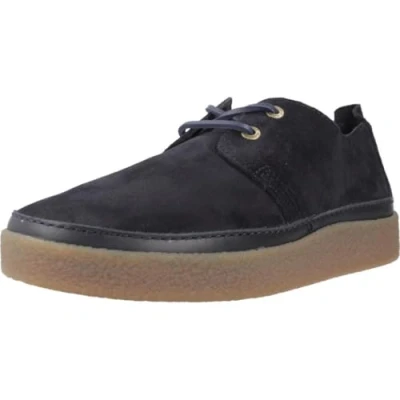 Afbeelding van Clarks Clarkwood Low heren, suède, marineblauw