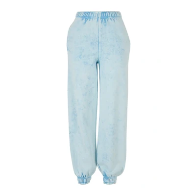 Afbeelding van Urban Classics Towel Washed Trainingsbroek, Dames, Maat: XL, Balticblue