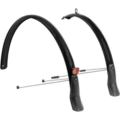 Afbeelding van XLC MG F05 Spatbord Stadfiets Set 28 inch / 46 mm PVC Geschikt voor Stad/Tour Fiets
