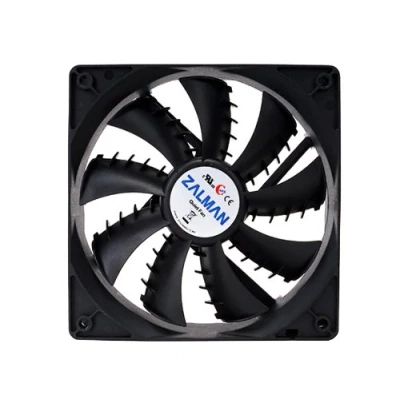 Afbeelding van Zalman ZM F1 Plus(SF) 80mm, EBR Lager, 2000RPM (80 mm, 1 x), PC ventilator, Zwart
