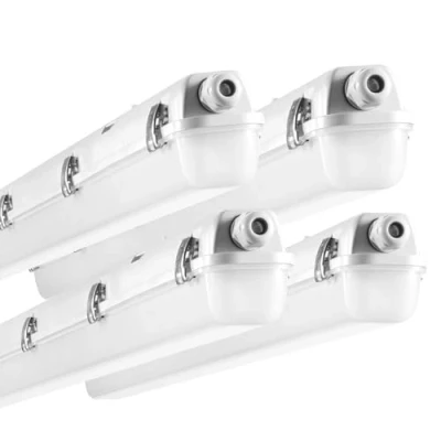 Image de VEVOR Lampes LED étanche à vapeur 4PCS 60/50/40 W 5400/6400/7400 lumen réglable