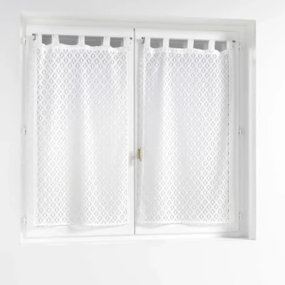 Afbeelding van Set gordijnen met lussen ODILIA, 60 x 120 cm, 2 stuks.
