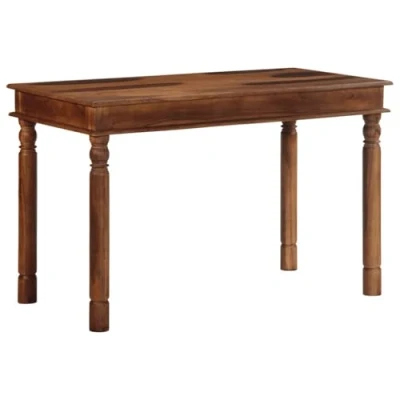 Afbeelding van vidaXL Eettafel 120x60x77 cm massief acaciahout