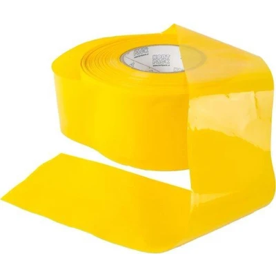 Afbeelding van Kortpack Geel Afzetlint 75mm X 250mtr (1 Rol)