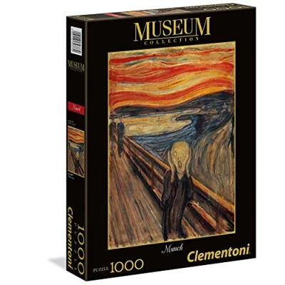 Afbeelding van Clementoni Puzzels voor volwassenen Munch L&#039; Urlo Museum Puzzel 1000 Stukjes, 14 99 jaar 39377