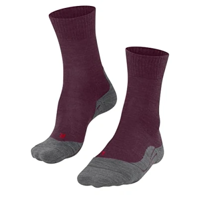 Afbeelding van Falke TK5 Wander Trekking Functional Lightcushioned Sportsokken, Dames, Maat: 41/42, Dark mauve