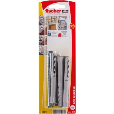 Afbeelding van Fischer SXR 10 x 100 SS K NV Constructie plug mm 503784 1 set(s)