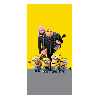 Afbeelding van Minions Strandlaken 70x140 cm Geel