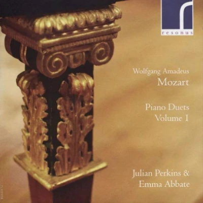 Afbeelding van Emma Abbate Julian Perkins W.A. Mozart Piano Duets Volume 1 (CD)