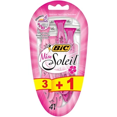 Afbeelding van Manual shaving razor Bic Miss Soleil Lady (4 uds)