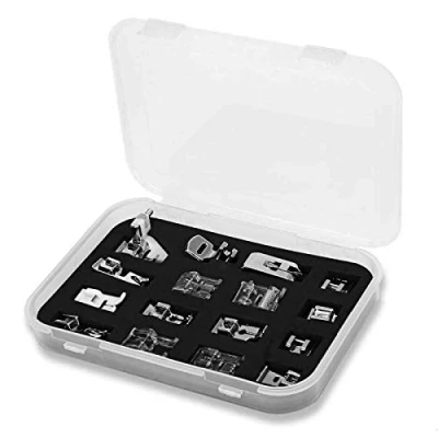 Afbeelding van La Canilla ® Set van 16 universele naaivoeten voor Alfa, Singer, Brother, Janome, Elna, Juki, Lidl, IKEA naaimachines