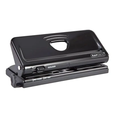 Afbeelding van Perforator 6 gaats Rapesco Organizer Zilver