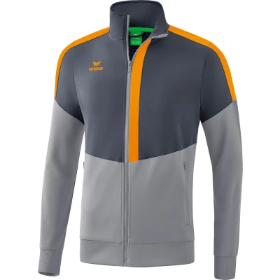 Afbeelding van Erima Squad worker jack slate grey/monument grey/ new orange