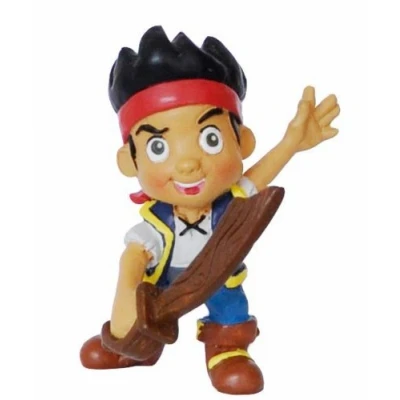 Afbeelding van Bullyland Disney Jake met zwaard van de Nooitgedachtland Piraten taart topper 4 x 5 6,5 cm (lxbxh)