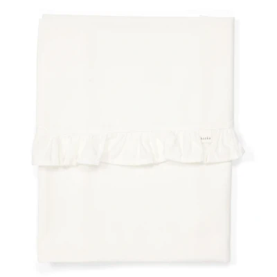 Afbeelding van Koeka Laken Babybedje Ruffle Warm White