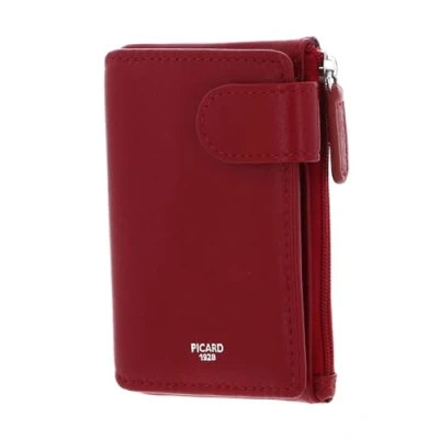 Afbeelding van PICARD Leren Sleutelgeval Bingo Key Case Red Donkerrood