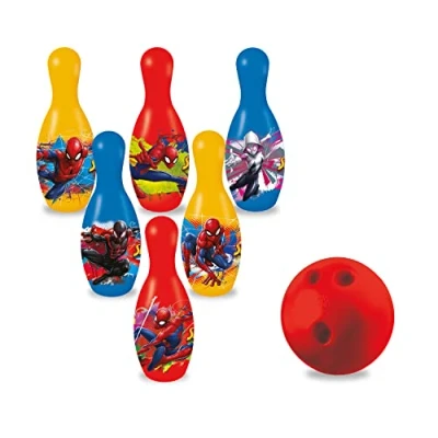Afbeelding van Mondo Bowlingset Spiderman, 7dlg.
