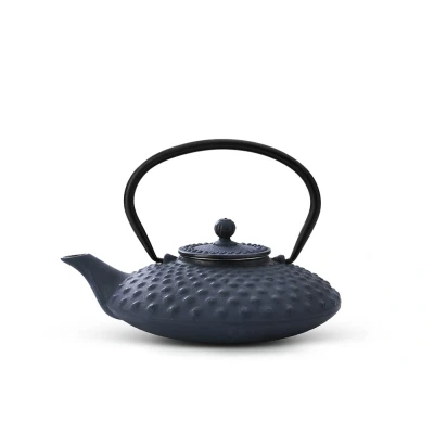 Afbeelding van Bredemeijer Theepot Gietijzer Xilin 0.8l Blauw