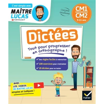 Image de Dictées CM1 CM2 10 11 ans