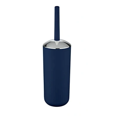 Afbeelding van WENKO Brasil toiletborstelgarnituur rond kunststof MAT BLAUW