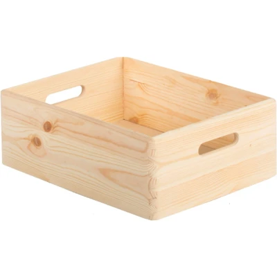Afbeelding van Multi functionele Kist Astigarraga CBS403023 Natuurlijk Pijnboom (40 x 30 14 cm)