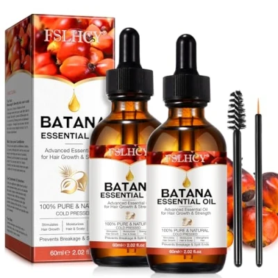 Afbeelding van Batana Oil for Hair Growth 120 ml olie voor droog en beschadigd haar, stimuleert de haargroei, verzorgt hoofdhuid wenkbrauwen wimpers, huidverzorging