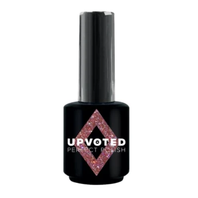 Afbeelding van NailPerfect UPVOTED Glitter Soak Off Gelpolish #197 Moulin Rouge 15ml Haibu by Kapperskorting.com