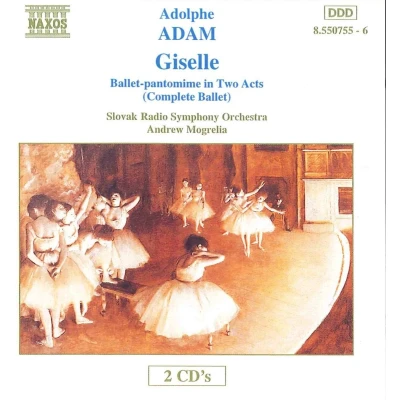 Afbeelding van Slovak Radio Symphony Orchestra Adam: Giselle (Complete Ballet) (2 CD)