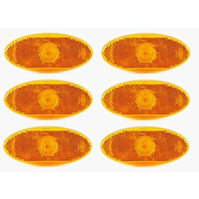 Afbeelding van 6 x LED parkeerlicht oranje 12V voor Master MK3 Movano MK2 2010 2016