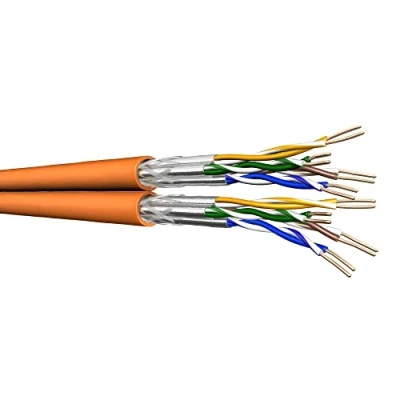 Afbeelding van Duplex Verlegekabel UC900 HS23, Cat 7, S/FTP, PiMF, LSZH, orange, 100m