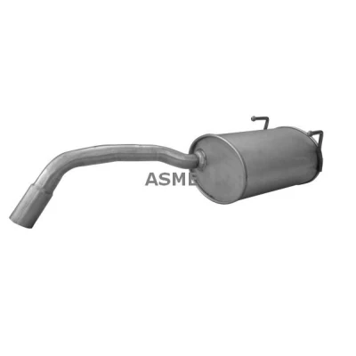 Afbeelding van ASMET 16.110 Einddemper FIAT: Panda III Hatchback (312, 319) 1.2 2012