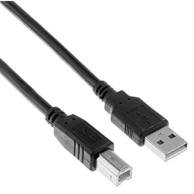 Afbeelding van Akyga USB kabel A stekker, B stekker 3.00 m Zwart AK 12