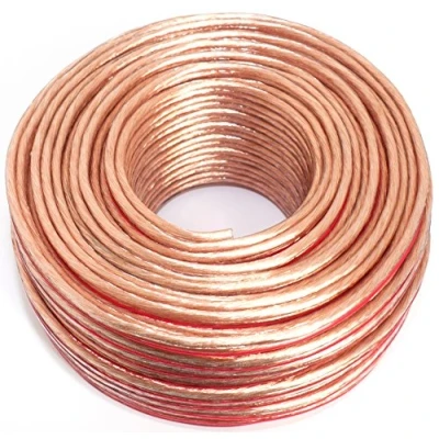 Afbeelding van Luidsprekerkabel transparant 2 x 4,00 mm² 50 m
