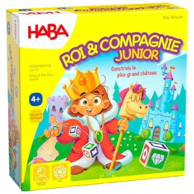 Afbeelding van Haba !!! Jeu Roi &amp; Compagnie Junior (Frans) = Duits 1307126001 Nederlands 1307126005.