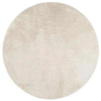 Afbeelding van Vloerkleed OVIEDO laagpolig Ø 80 cm beige