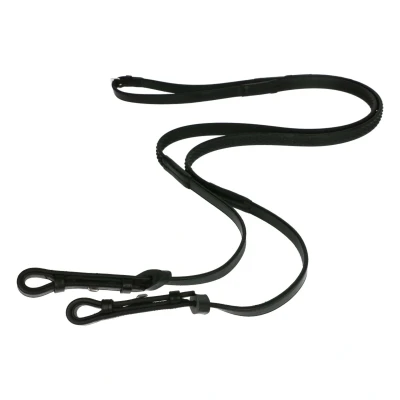 Afbeelding van Horseware Rambo Micklem Competition Reins Pony Zwart