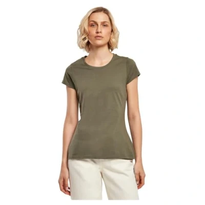 Afbeelding van Damesshirt &#039;Basic Tee&#039; met ronde hals Olive XXL