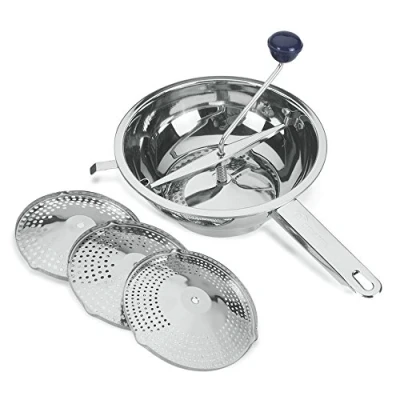 Image de Metaltex 25222410080 moulin à légumes inox 24 cm