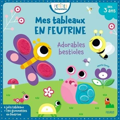 Image de Mes tableaux en feutrine Adorables bestioles