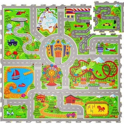 Afbeelding van Hakuna Matte Speelkleed Baby speelmat foam Vakantie thema