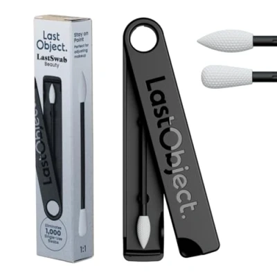 Afbeelding van LastObject LastSwab Herbruikbaar Wattenstaafje Zwart 1ST