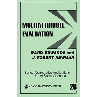 Afbeelding van Quantitative Applications in the Social Sciences Multiattribute Evaluation