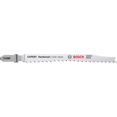 Afbeelding van Bosch Accessories 2608900544 Expert Hardwood 2 side clean T 308 BF decoupeerzaagblad, 5 stuks stuk(s)